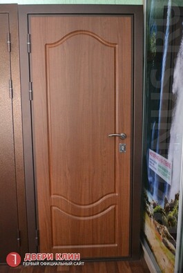 Входная дверь с фрезеровкой МДФ