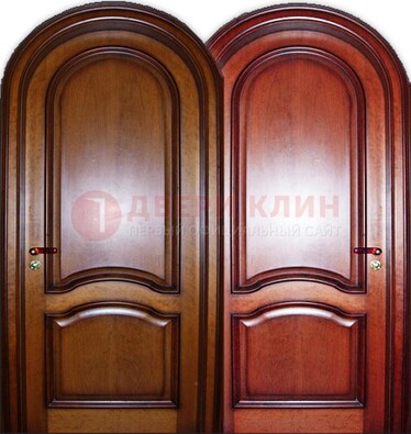 Входная арочная дверь МДФ внутри ДА-5 для сельского дома в Мытищах