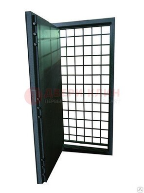 Темная стальная бронированная дверь с нитроэмалью ДБ-4 в Мытищах