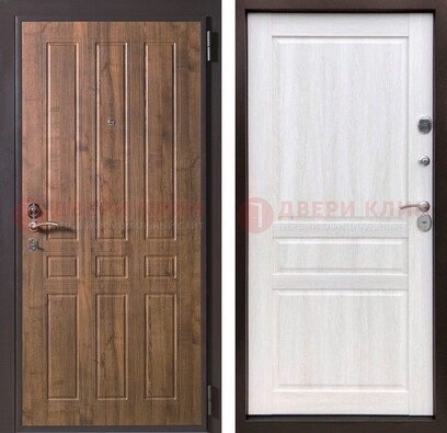 Металлическая дверь с панелями МДФ в квартиру ДМ-356 в Мытищах
