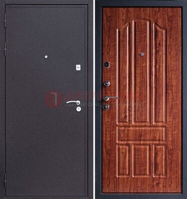 Темная стальная дверь с порошковым напылением ДП-188 в Ногинске