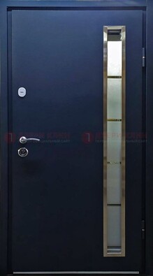 Металлическая дверь с порошковым покрытием и МДФ Белый дуб ДП-219 в Ногинске