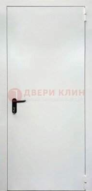 Белая противопожарная дверь ДПП-17 в Мытищах