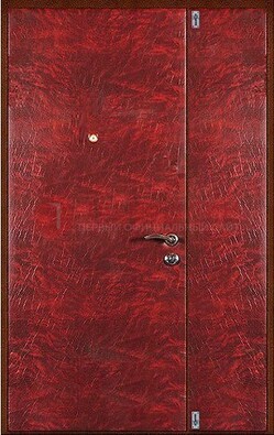 Красная тамбурная дверь ДТМ-33 в Балашихе