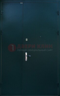 Черная тамбурная дверь ДТМ-36 в Мытищах