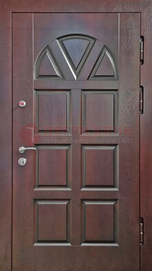 Уличная стальная дверь с виноритом ДВТ-166 в Мытищах