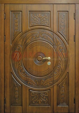 Входная полуторная дверь с виноритом ДВТ-182 в Мытищах