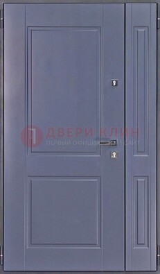 Уличная полуторная дверь для коттеджа ПЛ-4 в Мытищах